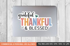 Boho christian Sticker Svg Bundle / 20 sticker designs Product Image 10