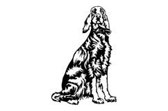 Irish Setter dog/Dog Svg/Png/Jpg/Ai/Vector purebred bree Product Image 2