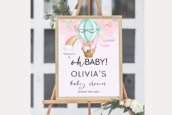Baby Shower Welcome Template 31 Product Image 1