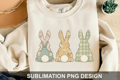Bunny Sublimation PNG - Easter Sublimation Product Image 2