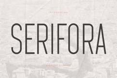 Serifora Modern Elegant Serif Typeface Product Image 1