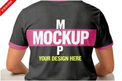 T-shirt Seated Model Product Image 1