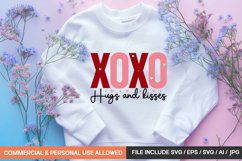 Xoxo Hugs And Kisses svg design Product Image 1