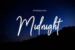 Midnight Script Product Image 1