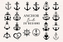 Anchor SVG Bundle 25 Nautical Designs Product Image 1