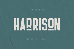 HARRISON Creative Display Font Product Image 1