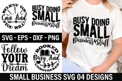 Business SVG Design - Busy Doing Small Business Stuff Product Image 1