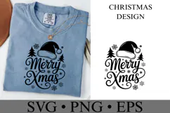 Merry Xmas Svg | Christmas svg | Shirt Svg Product Image 1