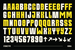 VORKA - Headline Display Typeface Product Image 8