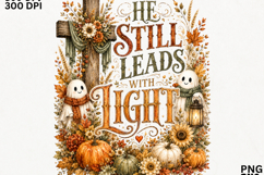 Christian Fall Sublimation Design SVG Product Image 2