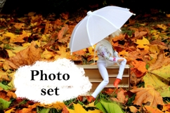 Doll photography scenes autumn unicorn room set of 12 JPG Product Image 1