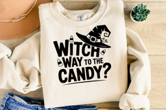 Witch way to the Candy Svg | Halloween Svg | Shirt Svg Product Image 2