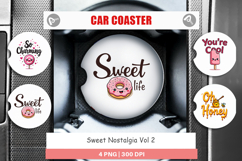 Sweet Nostalgia Car Coaster Product Image 1