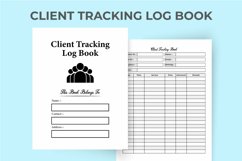 Client Tracking Logbook KDP Interior Product Image 3