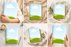 40 Editorial Book Cover Mockups for Canva Product Image 1