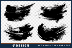 Ink Splatter Background SVG, Distressed Abstract Backgrounds Product Image 1