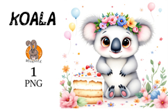 koala , birthday,cake Product Image 1