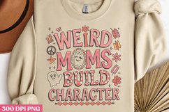 Weird moms build character PNG,Retro Mama Sublimation Product Image 2