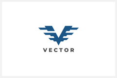 Vector Letter V Logo Design Vector Product Image 1