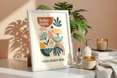 Cozy girly bedroom frame mockup Product Image 2
