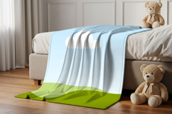 Child bedding blanket mockup Product Image 2