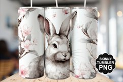 Easter Bunny Tumbler - Easter Day Tumbler PNG Design Product Image 1