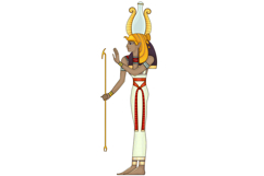 Nekhbet .Egyptian ancient symbol. Culture.Design element. Product Image 1
