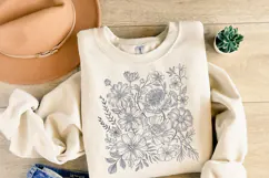 Flowers svg | Svg Files for Cricut | Shirt Svg Product Image 1