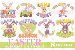 Easter Sublimation PNG Bundle Bunny Chick Farm Hip Hop Joy Product Image 1