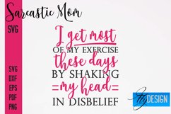 Sarcastic Mom SVG Bundle|Sassy Quotes SVG Design|Mum SVG v.1 Product Image 15