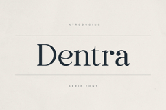 Dentra Refined Serif with Soul Product Image 1