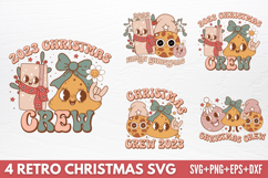 Retro Christmas Tshirt SVG Product Image 1