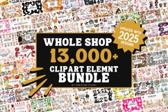 Whole Shop Clipart Bundle by Christine Fleury Product Image 1