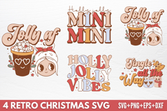 Retro Christmas Tshirt SVG Product Image 1
