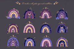 Zodiac rainbows clipart Product Image 3