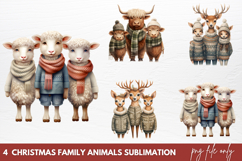 Classic Christmas Collection Sublimation PNG Product Image 1