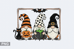 Halloween Gnome Sublimation - Halloween Design Product Image 1