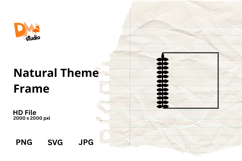 Natural Theme Frame Product Image 1
