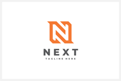 Next - Letter N Logo Design Vector Template Product Image 1
