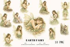 Earth Fairy Clipart 20 Nature Fairy Product Image 1