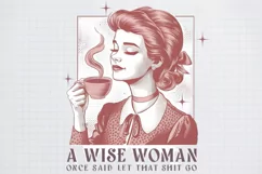 Retro Girl Quotes I am only talking to my dog today png Product Image 2