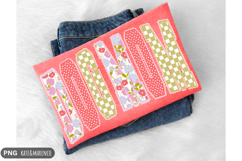 Dog Mom PNG | Preppy Dog Mama Lace Coquette Design Product Image 1