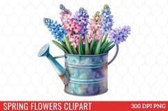 Spring Flowers Clipart Product Image 1