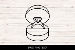 Engagement Ring SVG Product Image 1