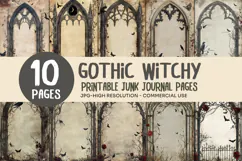 Gothic Arch Junk Journal Pages Product Image 1