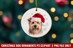 Breeds Of Christmas Dog Ornaments Clipart PNG Product Image 1