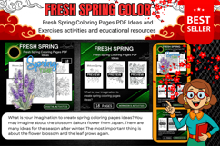 Fresh Spring Coloring Pages Ideas back to school worksheets Product Image 1