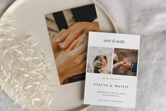 Minimalist Save The Date Template Product Image 1