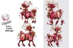 Christmas, Ephemera, Shabby Chic , PNG, Clipart Product Image 1