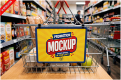 Market Shopping Basket Mockup Product Image 1